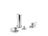 Components® Widespread bidet faucet with Lever handles