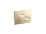 Cue® Flush actuator plate for 2"x 4" in-wall tank and carrier system