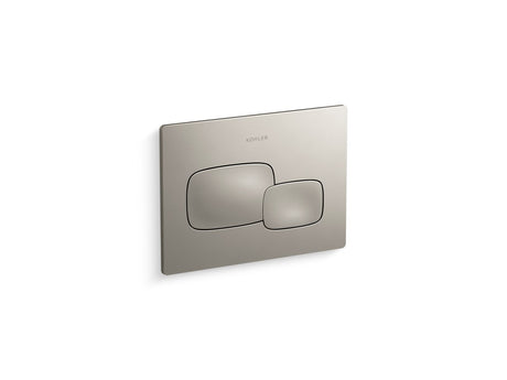Cue® Flush actuator plate for 2"x 4" in-wall tank and carrier system