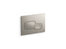 Cue® Flush actuator plate for 2"x 4" in-wall tank and carrier system