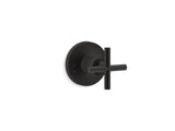 Purist® MasterShower® volume control valve trim with cross handle