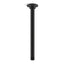 12" ceiling-mount single-function rainhead arm and flange