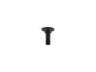 3" ceiling-mount single-function rainhead arm and flange