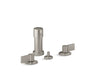 Components® Widespread bidet faucet with Lever handles