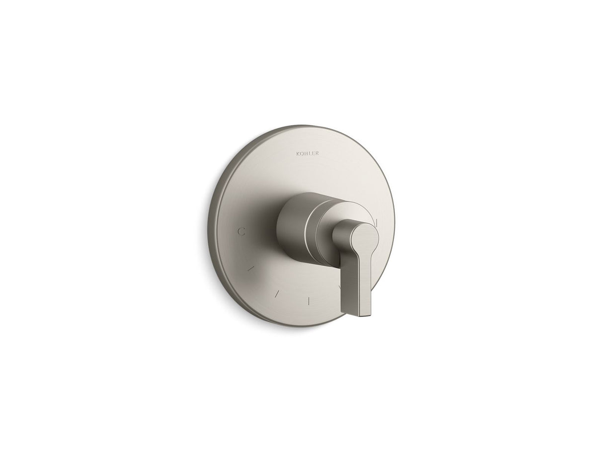 Components® MasterShower® temperature control valve trim with Lever handle