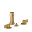 Components® Widespread bidet faucet with Lever handles