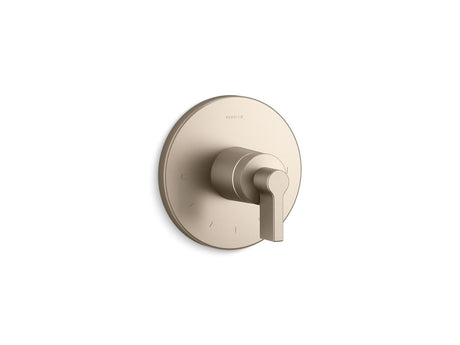 Components® MasterShower® temperature control valve trim with Lever handle