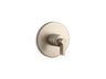 Components® MasterShower® temperature control valve trim with Lever handle