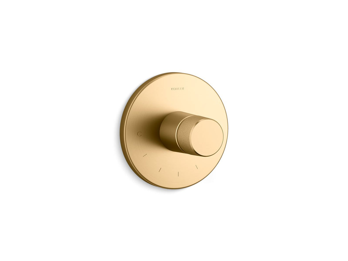 Components® MasterShower® temperature control valve trim with Oyl handle