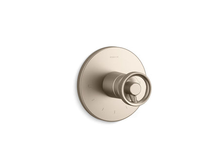Components® MasterShower® temperature control valve trim with Industrial handle