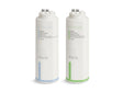 Aquifer®+ Replacement filter cartridge two-pack with hollow fiber membrane and carbon block VOC