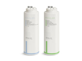 Aquifer®+ Replacement filter cartridge two-pack with hollow fiber membrane and carbon block VOC