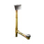Tea-for-Two® 1-1/2" contoured pop-up drain and overflow for above- or through-the-floor installation