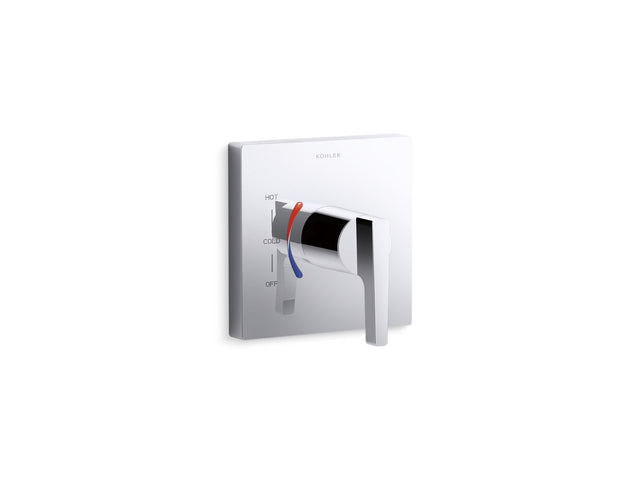 Honesty® Rite-Temp® valve trim with red/blue indexing