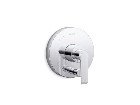 Avid® Rite-Temp® valve trim with push-button diverter