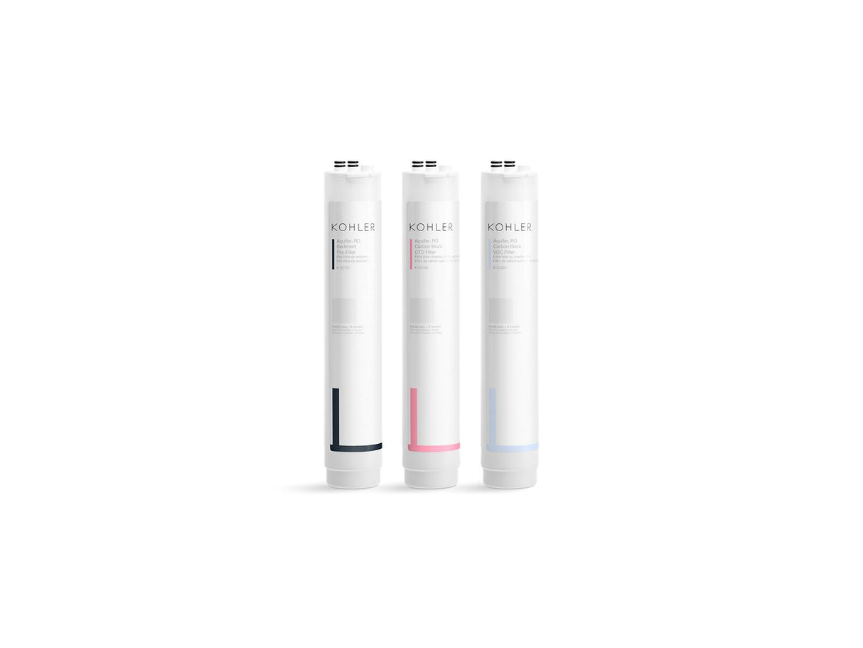 Aquifer® Reverse osmosis (RO) replacement filter 3-pack
