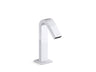 Loure® Touchless single-hole lavatory faucet with Kinesis® sensor technology, 0.5 gpm