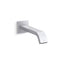 Loure® Wall-mount touchless faucet with Kinesis® sensor technology, Hybrid-powered