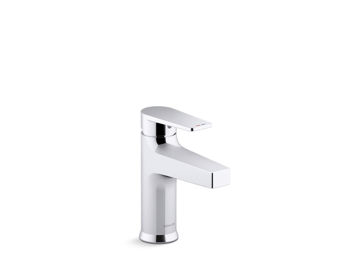 Taut® Single-hole commercial faucet with grid drain