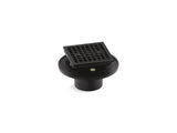 Clearflo Square brass tile-in shower drain