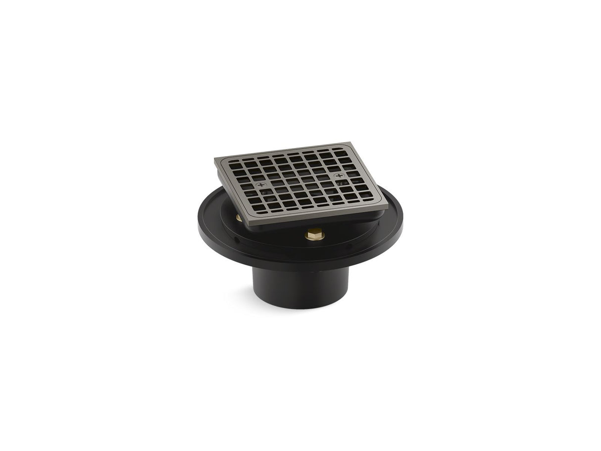 Clearflo Square brass tile-in shower drain