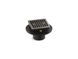 Clearflo Square brass tile-in shower drain