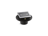 Clearflo Square brass tile-in shower drain