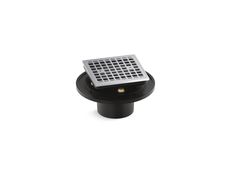Clearflo Square brass tile-in shower drain