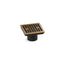 Clearflo Square brass tile-in shower drain (drain body not included)