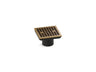 Clearflo Square brass tile-in shower drain (drain body not included)