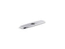 Graze® Three-hole kitchen faucet escutcheon