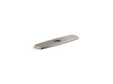 Graze® Three-hole kitchen faucet escutcheon