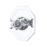 Edwardian 3/4 inch Octagonal Thermostatic Trim Without Volume Control