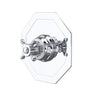 Edwardian 3/4 inch Octagonal Thermostatic Trim Without Volume Control