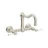 Acqui® Wall Mount Bridge Kitchen Faucet With Column Spout A1456lp-2